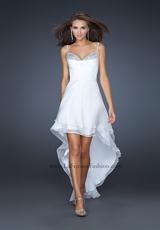 2012 La Femme Prom Dresses 17141.  Available in Aqua, Cotton Candy Pink, Peacock, White, Wisteria, Yellow